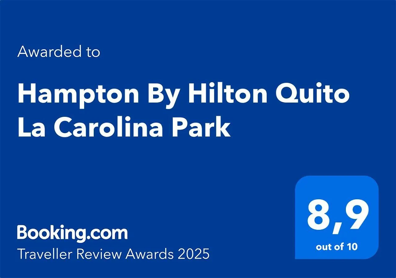 Hampton By Hilton Quito La Carolina Park Hotel 3*,  Ecuador